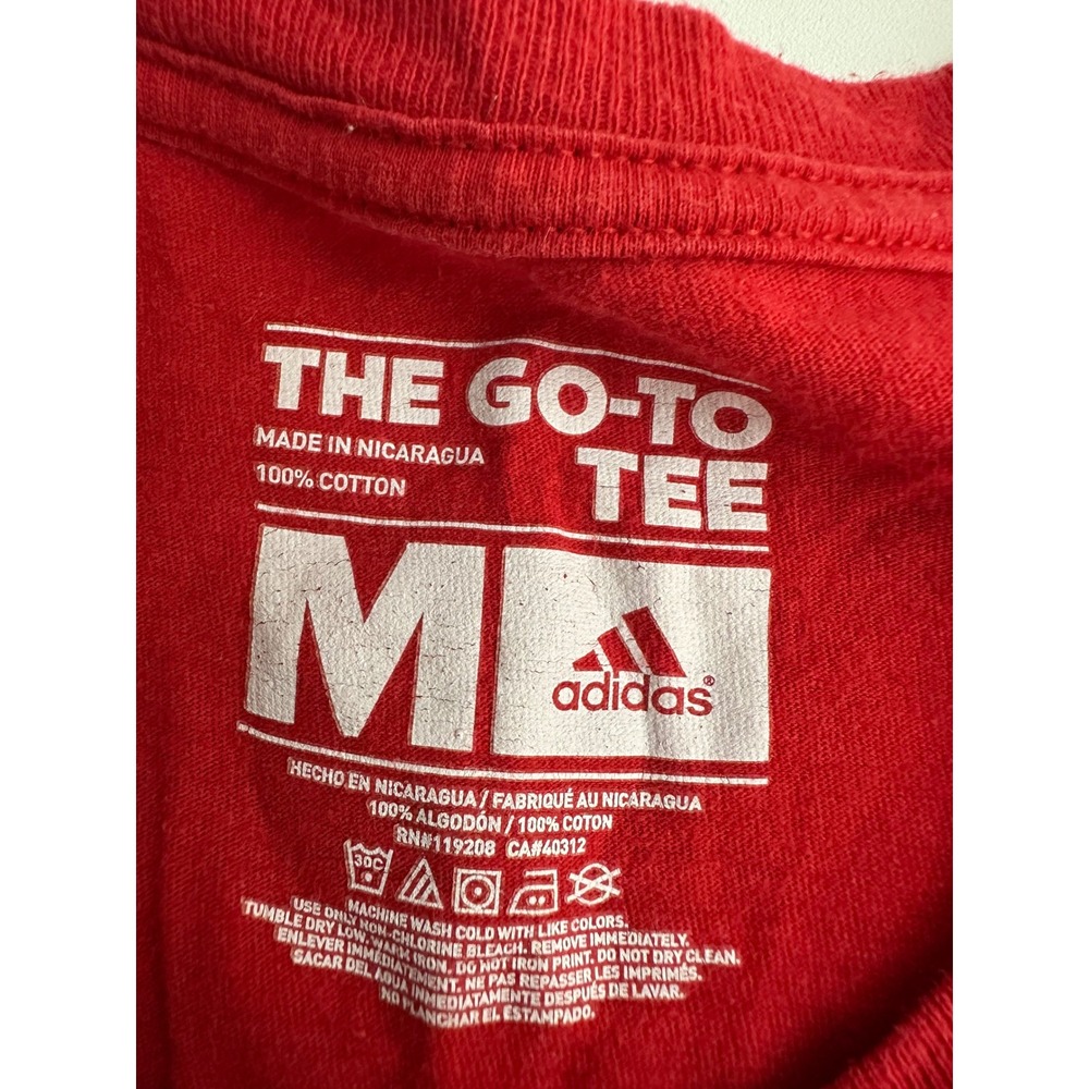 Adidas LA‎ Clippers Jordan #6 Red T-Shirt NBA Basketball Men's Medium Crew Neck - Picture 4 of 10